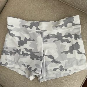 White athletic shorts